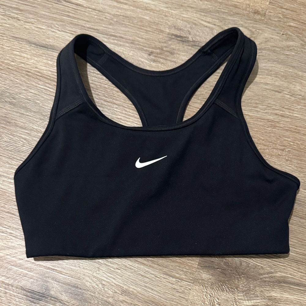 Nike Women's Black Racerback Sports Bra